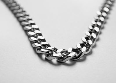 Silberne Halskette aus Sterlingsilber