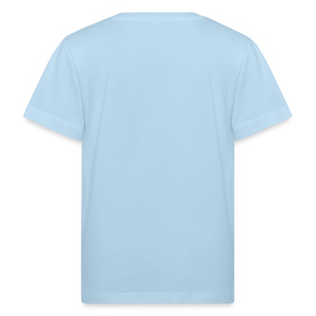 Kids Bio T-Shirt - Neon pinkes Einhorn