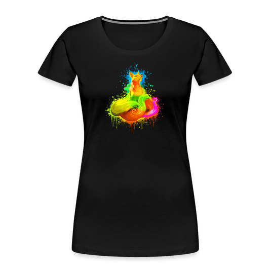 Damen Premium Bio T-Shirt - Magischer Fuchs