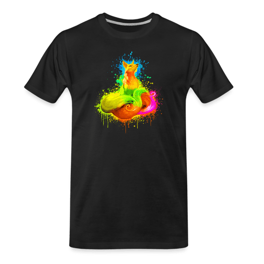 Herren Premium Bio T-Shirt - Magischer Fuchs