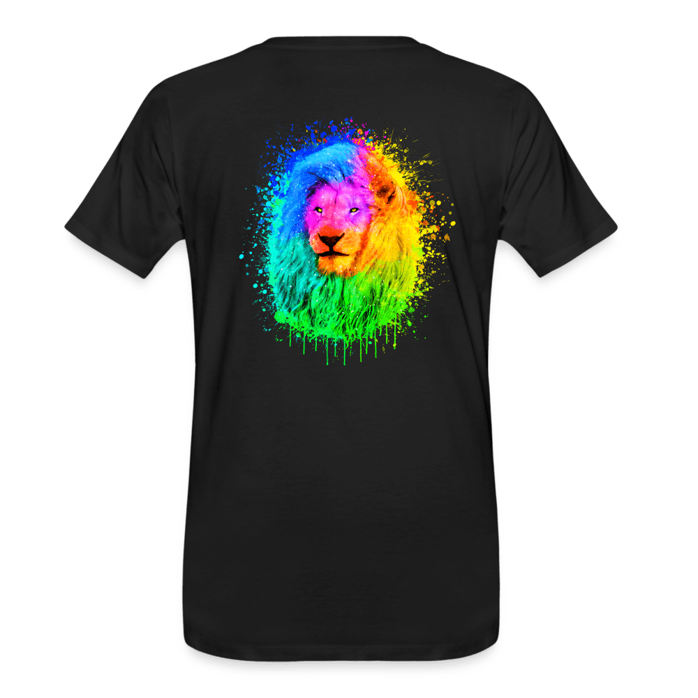 Herren Premium Bio T-Shirt - Magischer Löwe