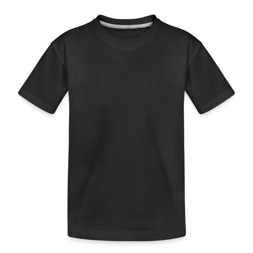 Kids Premium Bio T-Shirt - Ozean Meerjungfrau - Schwarz