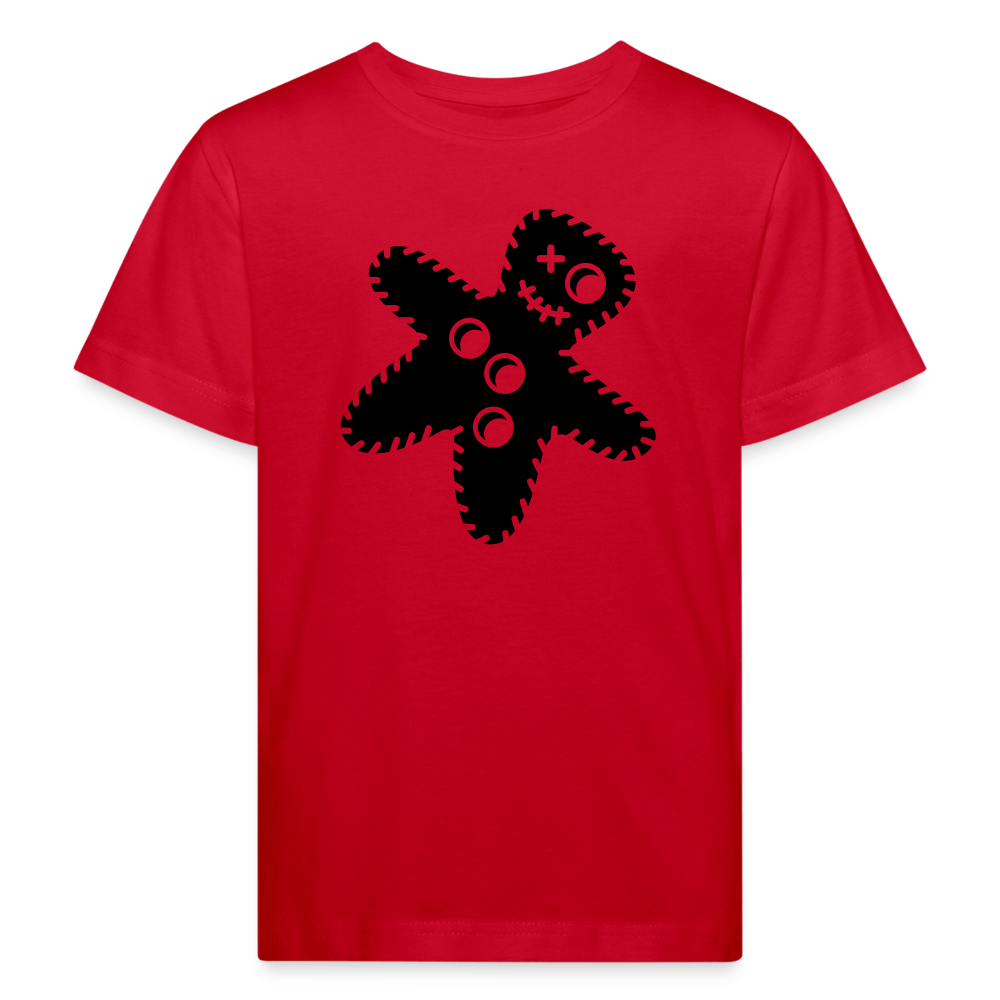 Kids Bio T-Shirt - Lustiger Lebkuchen - Rot